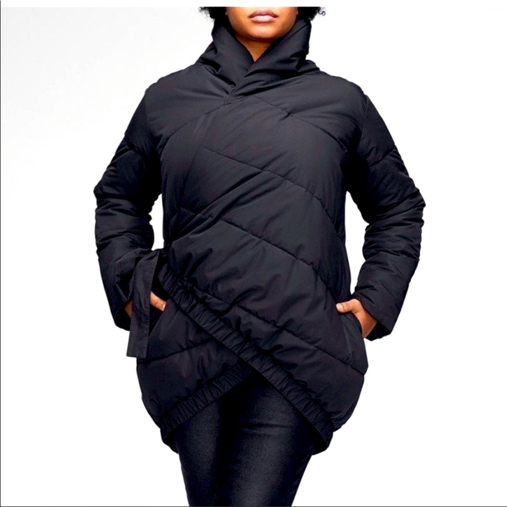 Kanda Puffer Women's Black Quilted Jacket